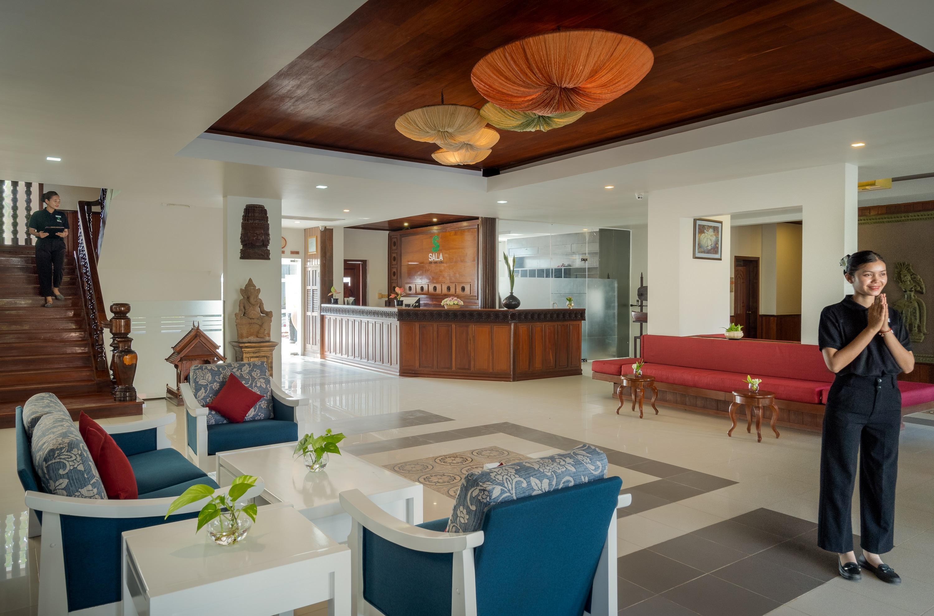 Sala Siem Reap Hotel Εξωτερικό φωτογραφία Lobby